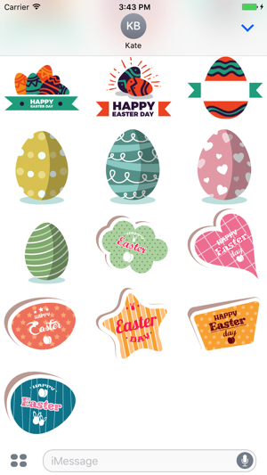 Cute Easter Sticker Pack(圖3)-速報App