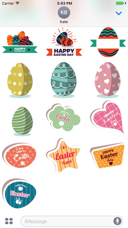 Cute Easter Sticker Pack