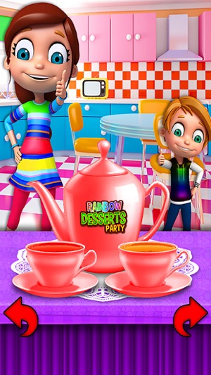 Rainbow Desserts Party! Make & Serve Colorful Food(圖2)-速報App