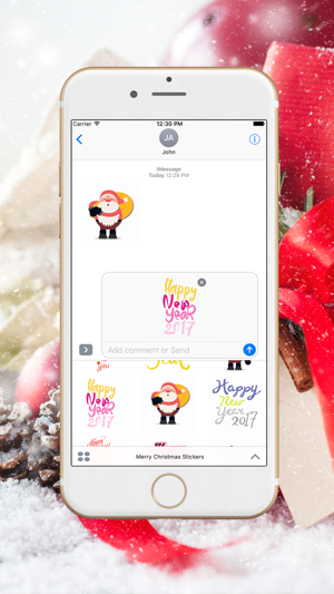 Merry Christmas Stickers 2017(圖3)-速報App