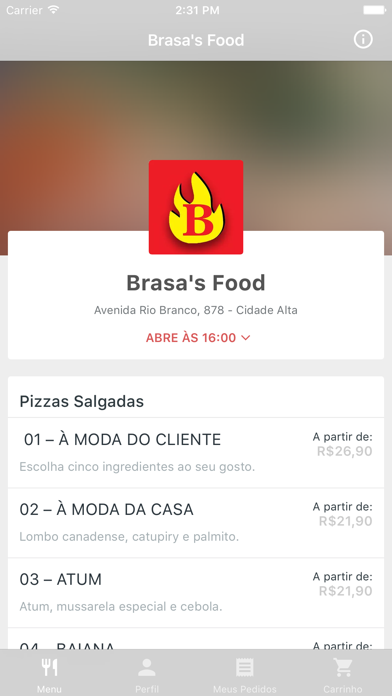 How to cancel & delete Brasa's Food Delivery from iphone & ipad 1