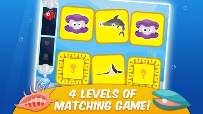Ocean II - Matching, Stickers, Colors and Music Games for Kids Screenshot 5