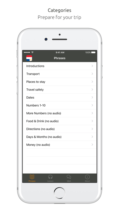 How to cancel & delete Dutch Language Guide & Audio - World Nomads from iphone & ipad 1