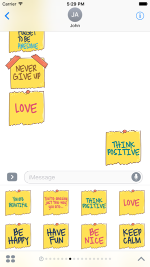 Positive Quotes Stickers - Motivational Notes(圖3)-速報App