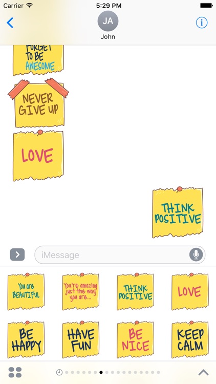 Positive Quotes Stickers - Motivational Notes