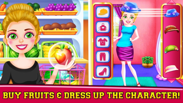 Supermarket Grocery Girl - Kids Shopping Games