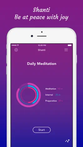 Game screenshot Shanti - Meditation Timer mod apk