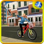 Newspaper Bicycle Girl  Bike Sim