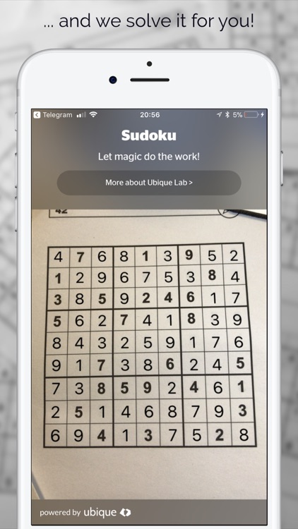 Ubique Lab: Sudoku