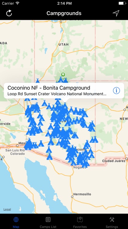 Arizona – Campgrounds & RV Parks