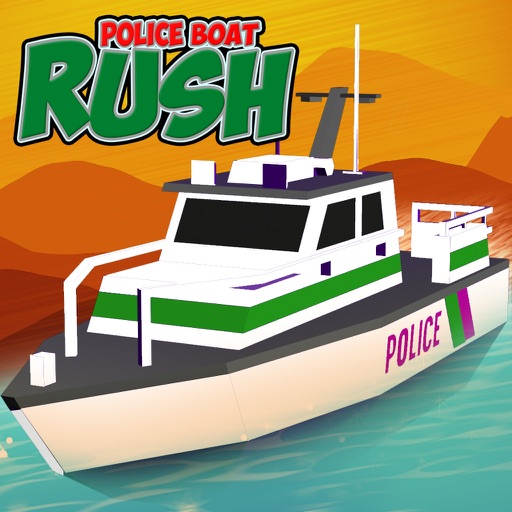 Police Boat Rush : Fun Police Boat Racing For kids iOS App