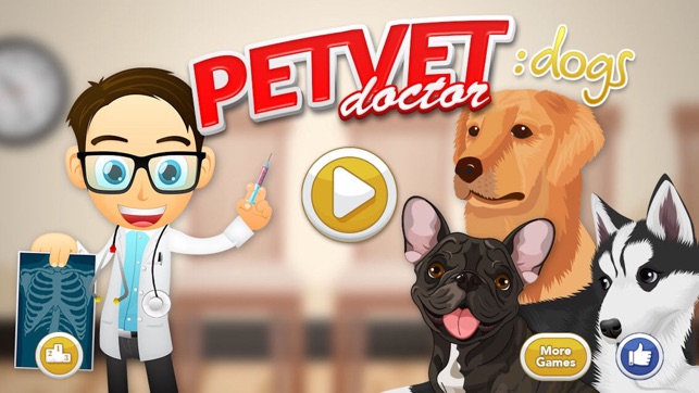 Pet Vet Doctor Dogs