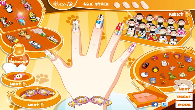 Princess Nail Salon Designs girl games for free(圖4)-速報App