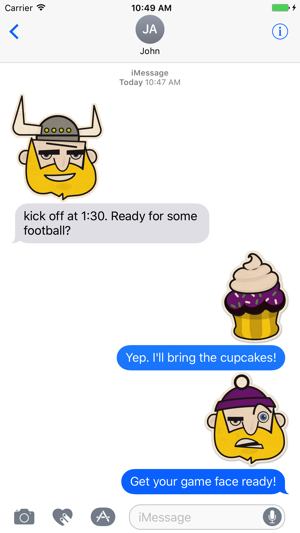 Vikings Head Sticker Pack(圖2)-速報App