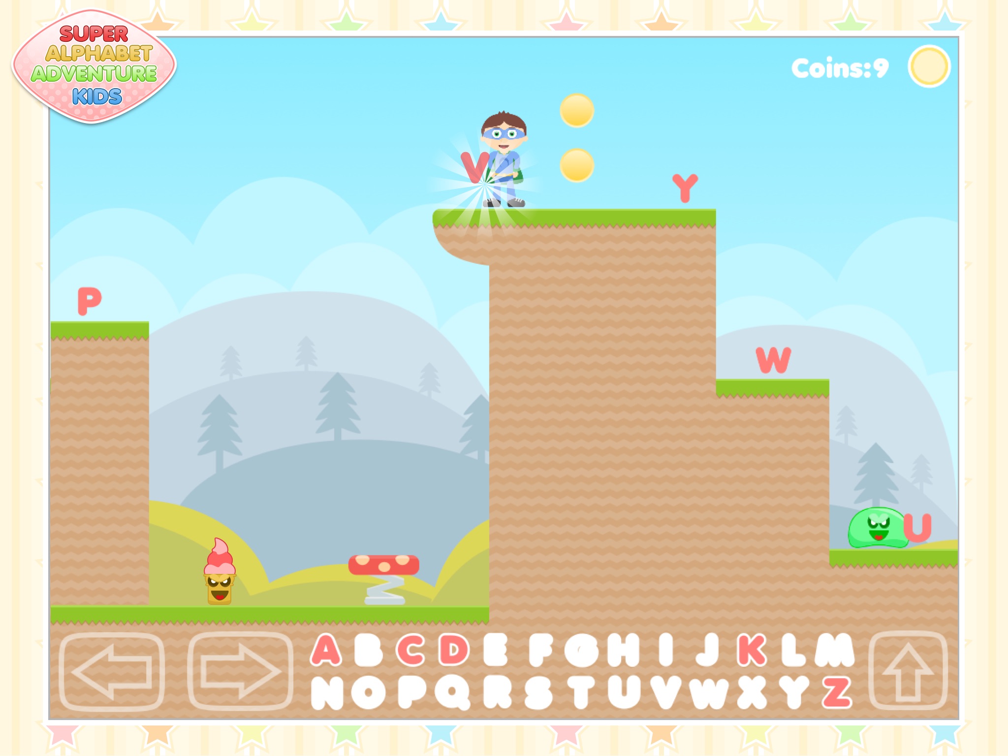 Super Alphabet Adventure Kids - Fun Platform Game screenshot 4