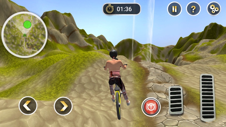 Bicycle Rider Off Road Race 3D screenshot-4