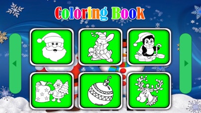 How to cancel & delete Santa claus and christmas photos coloring book from iphone & ipad 2