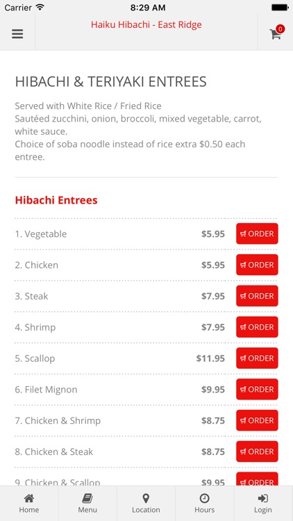 Haiku Hibachi - East Ridge