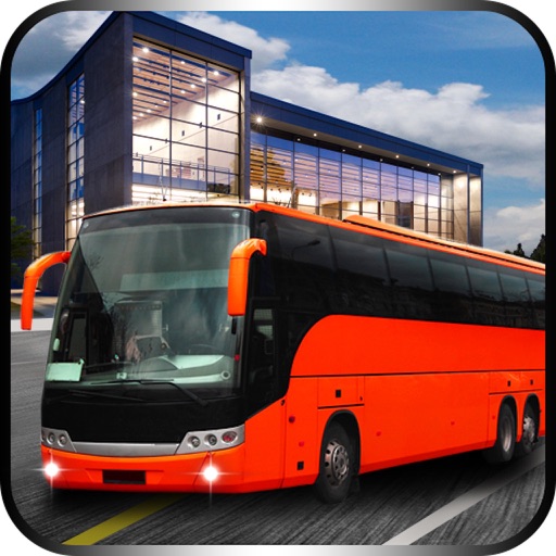Down Town City Bus Driver: Transport Simulation 3D icon