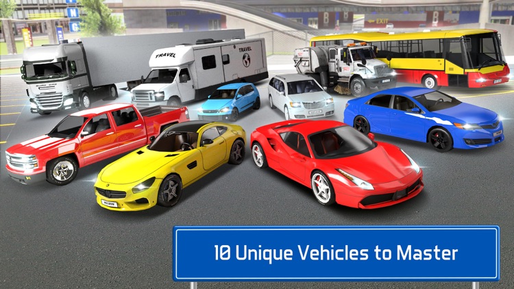 Multi Level 7 Car Parking Garage Park Training Lot screenshot-4