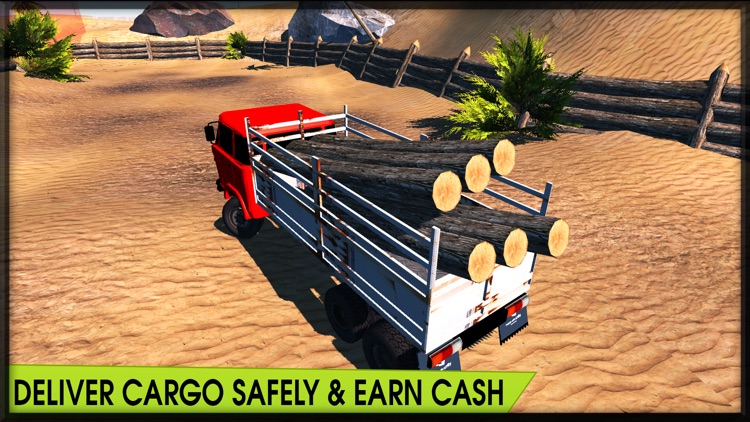 Offroad 6x6 Cargo Trailer Transport Simulator