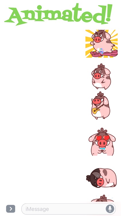 Funny Boar Animated
