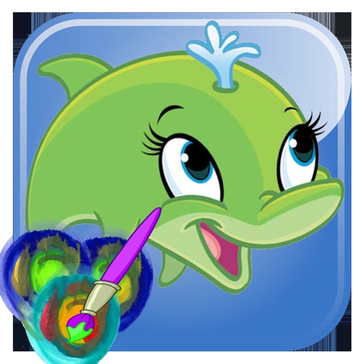 Coloring Book Fun Paintings Ocean - Zoo for Kids iOS App