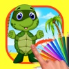 Turtles Ninja Coloring Puzzle for Kids