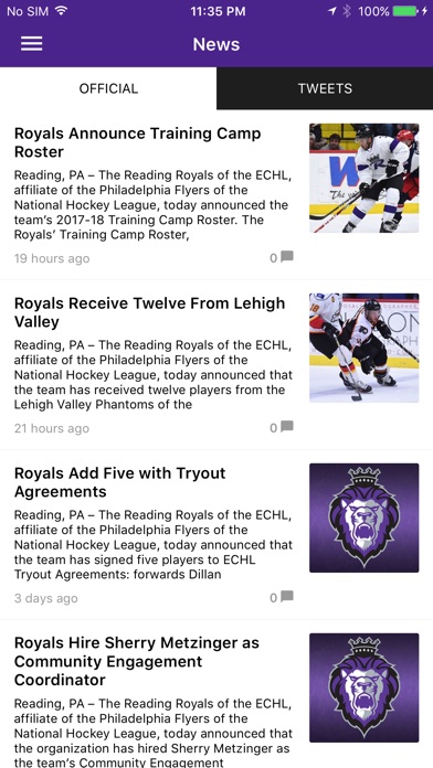 Reading Royals Hockey screenshot 2