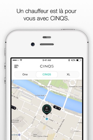 CINQS - Berline avec chauffeur screenshot 2