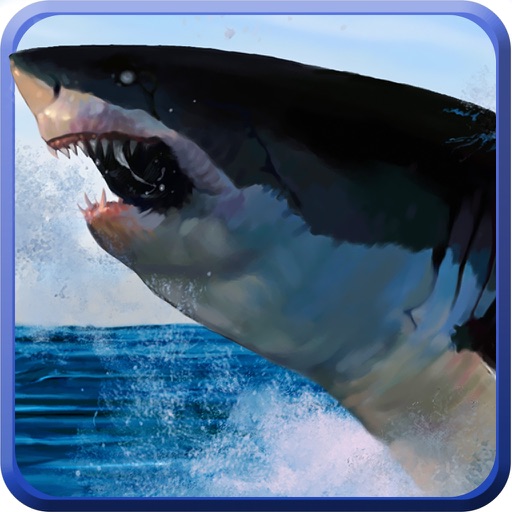 Shark Hunting Attack Simulator Inside Water Pro Icon