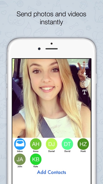 Quikchat Photo & Video camera Messenger