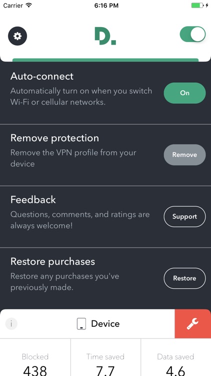 Disconnect Pro Privacy and Performance