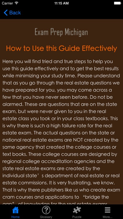 ExamPrepMI Michigan Real Estate Agent Exam Prep. screenshot-3