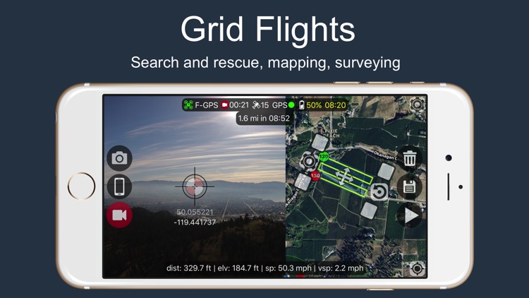 Flight Plan For DJI Phantom 2 Vision+ screenshot-4