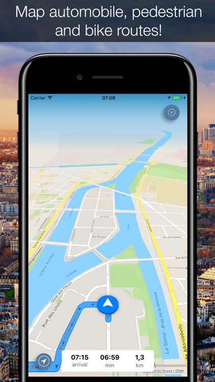 Paris 2017 — offline map and navigation! screenshot-3