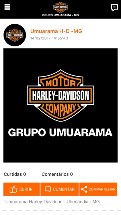 Umuarama Harley-Davidson Minas Gerais screenshot-4