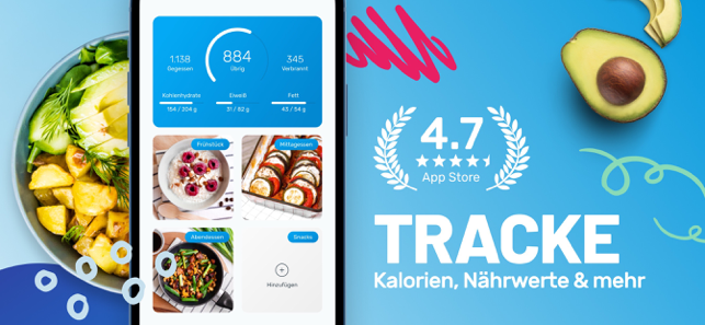 ‎YAZIO: Kalorienzähler & Fasten Screenshot