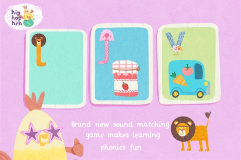 hip hop hen abc flashcards screenshot 2