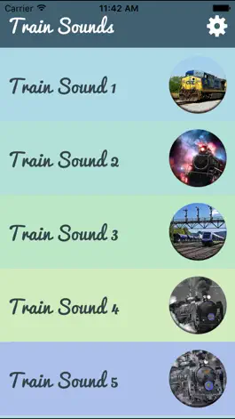 Game screenshot Train Sounds – Relaxing train sound effects apk