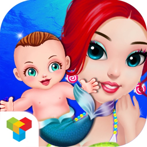 Mermaid Mommy's Baby Tracker Icon