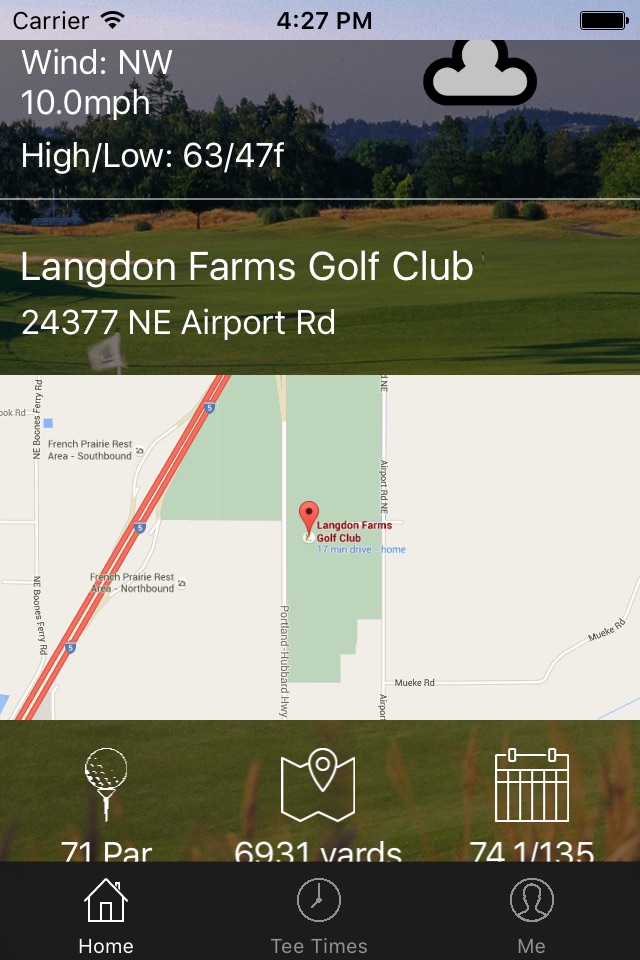 Langdon Farms Golf Tee Times screenshot 2