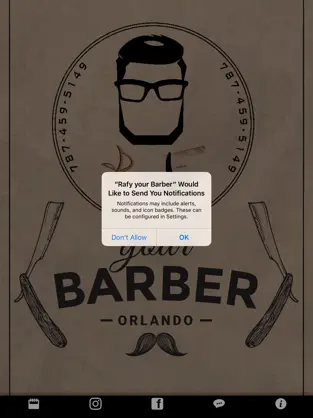 Captura 1 Rafy your Barber iphone