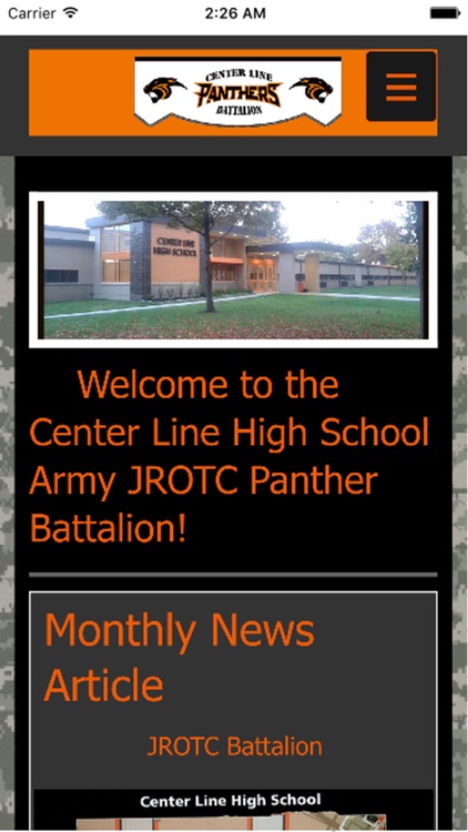 Center Line High School Army JROTC