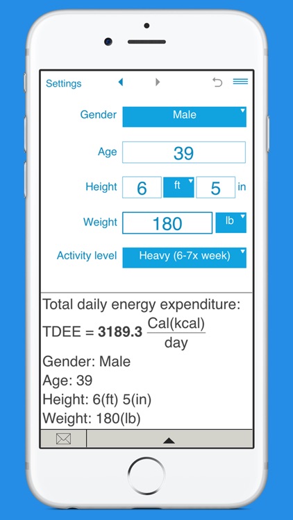 TDEE Calculator