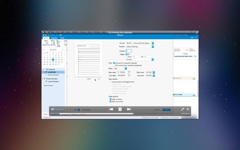 Master Class - Guides for Outlook 2016 thumbnail 3