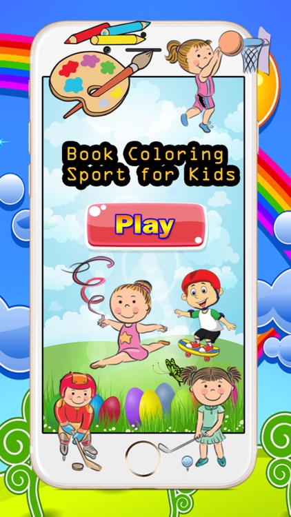 Book Coloring Sport for Kid