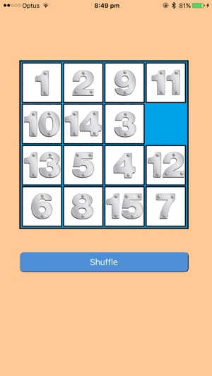 Fifteen Sliding Puzzle(圖1)-速報App