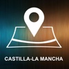 Castilla-La Mancha, Spain, Offline Auto GPS