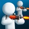 Start running by team, shoot 3D obstactles and enemies, grow your crowd and get a massive shooting power with power cards